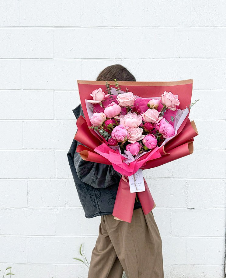 Pretty in Pink: Peonies & Garden Roses
